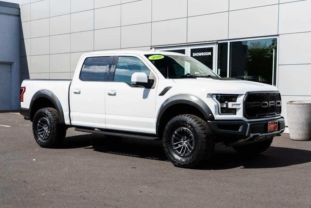 Used 2020 White Ford Raptor image 1
