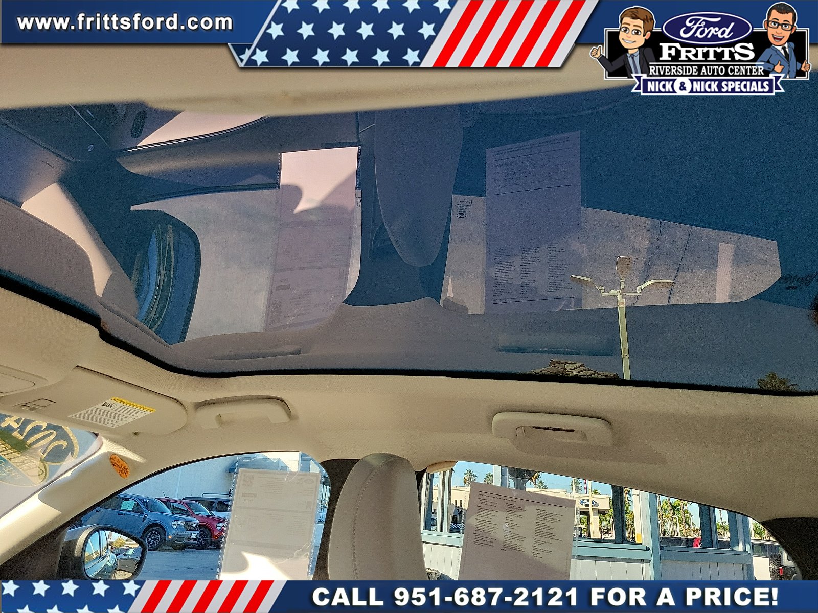 Certified Used 2024 Green Metallic Ford Premium image 15
