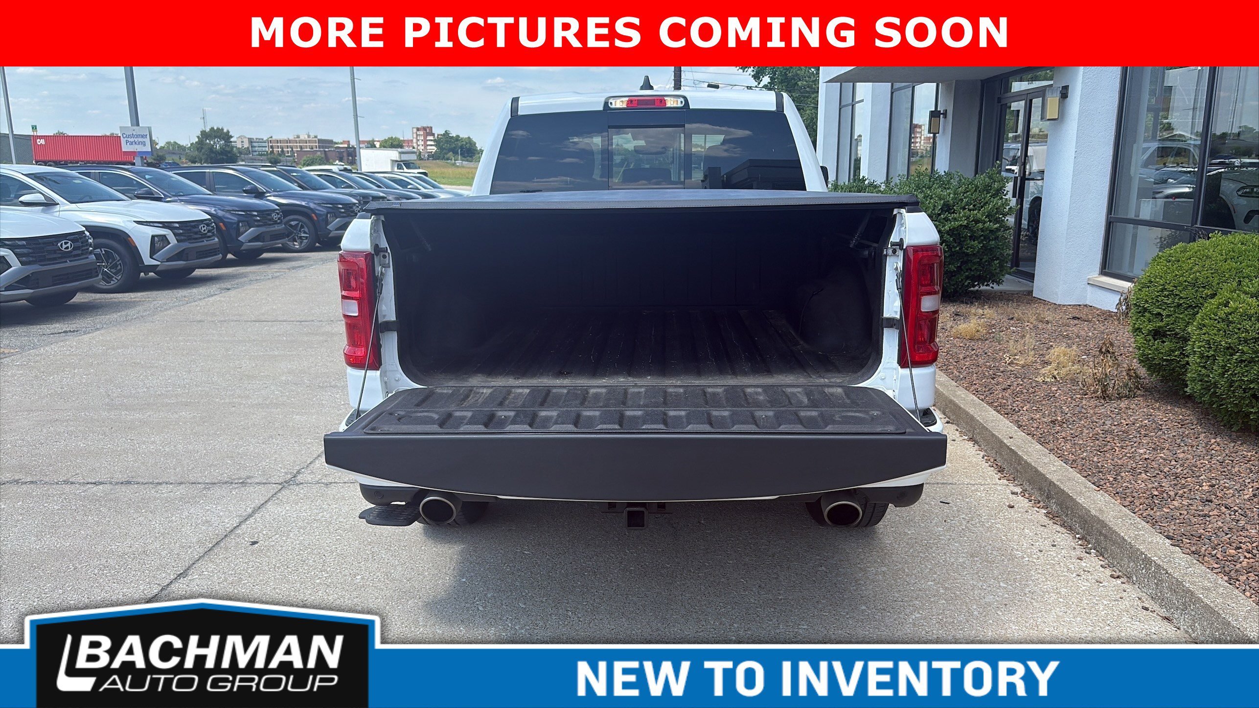 Used 2025 Bright White Clearcoat Ram Laramie image 8