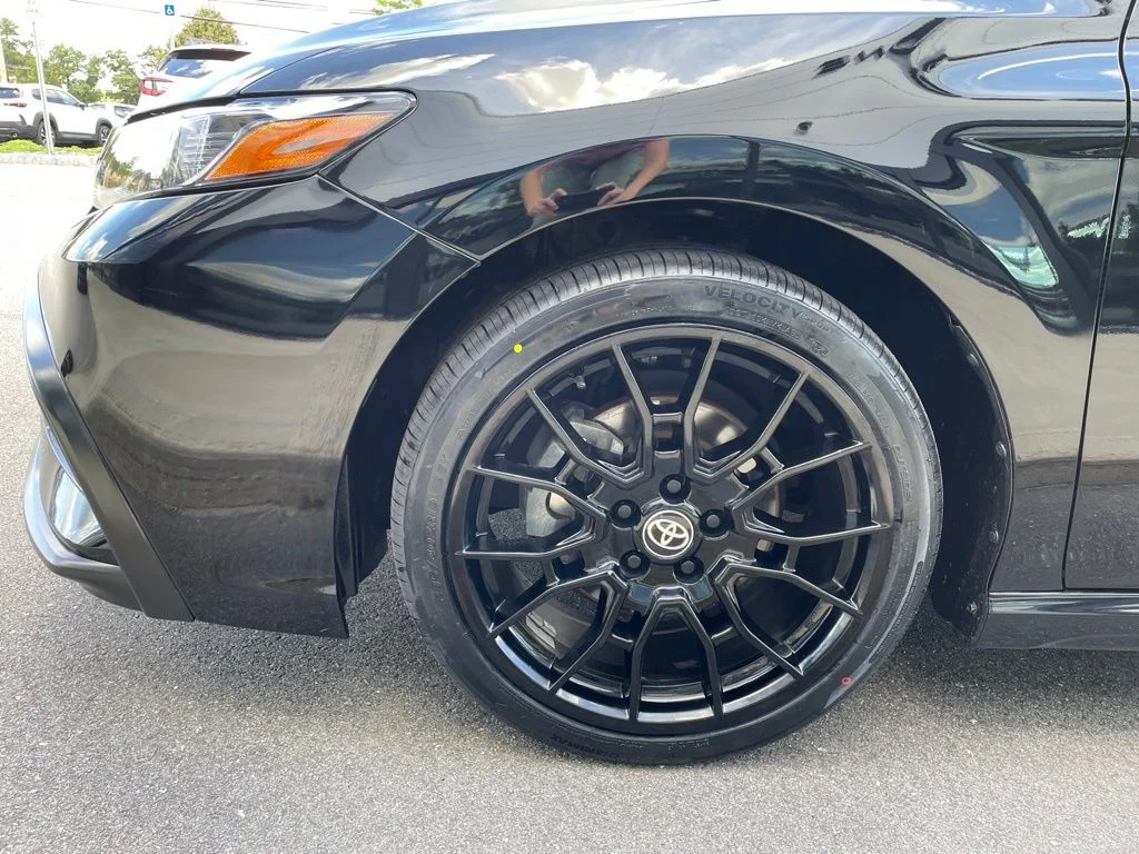 Used 2024 Midnight Black Metallic Toyota SE Nightshade image 8