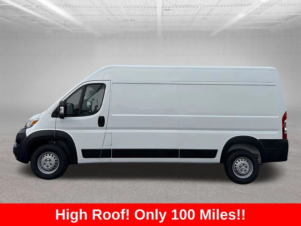 Used 2024 Bright White Clearcoat Ram High Roof image 4