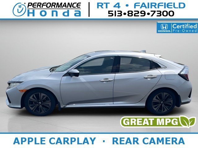 Certified Used 2017 Lunar Silver Metallic Honda EX image 1