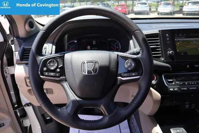 Certified Used 2021 Platinum White Pearl Honda 2WD Touring image 8