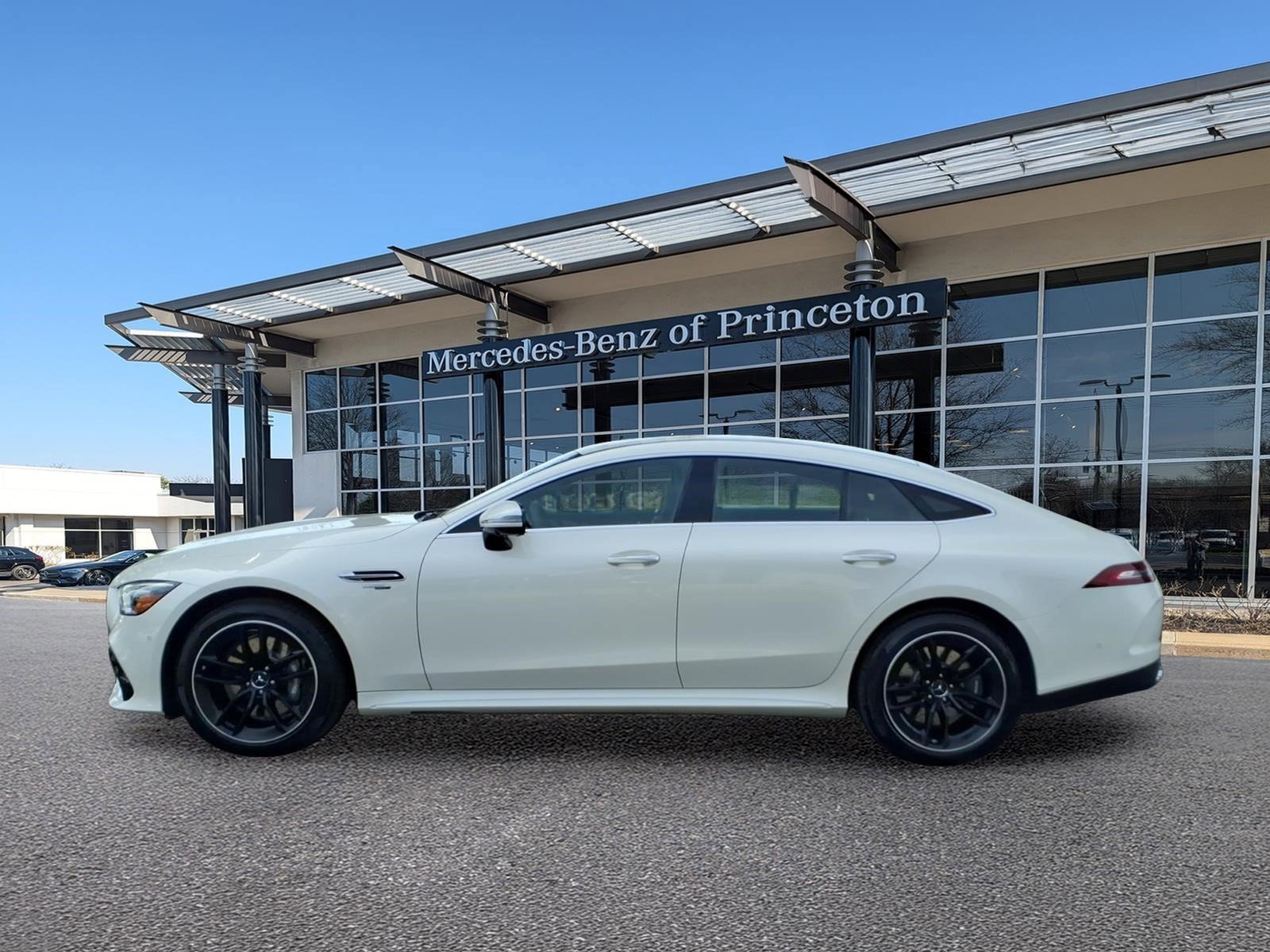 Certified Used 2023 MANUFAKTUR Diamond White Metallic Mercedes-Benz AMG® GT 53 4-Door Coupe image 6