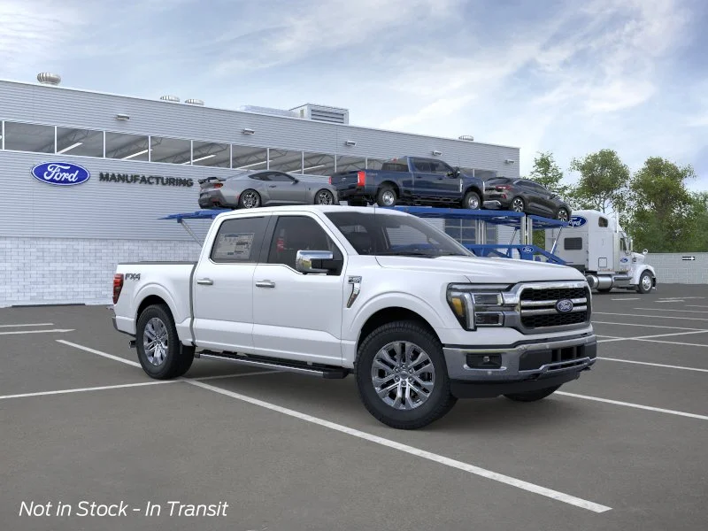 New 2026 Star White Metallic Tri-Coat Ford Lariat® image 7