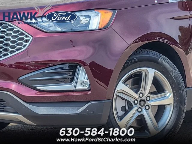 Certified Used 2023 Burgundy Ford SEL image 28