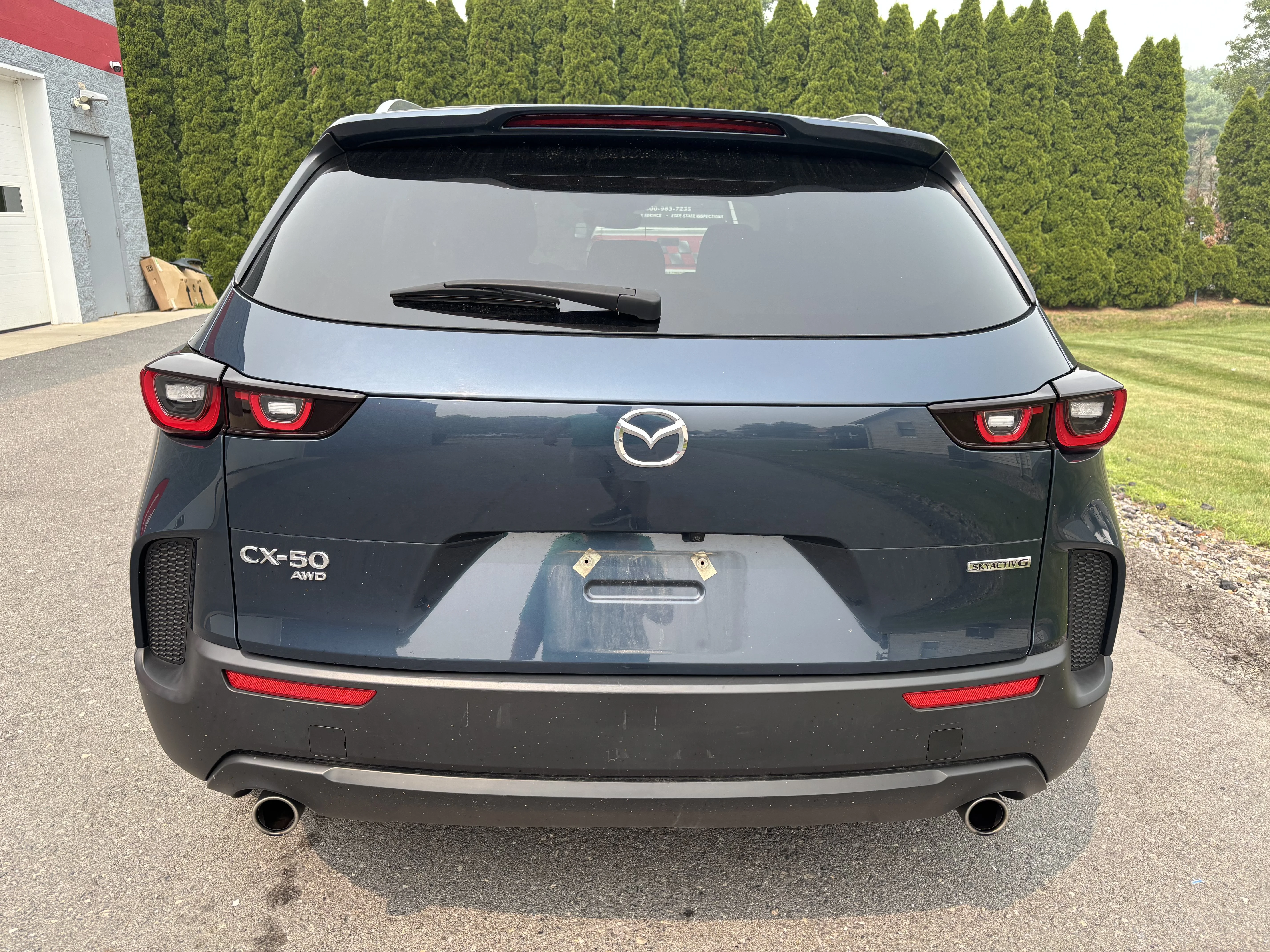 Used 2025 Ingot Blue Metallic Mazda 2.5 S Preferred Package image 4