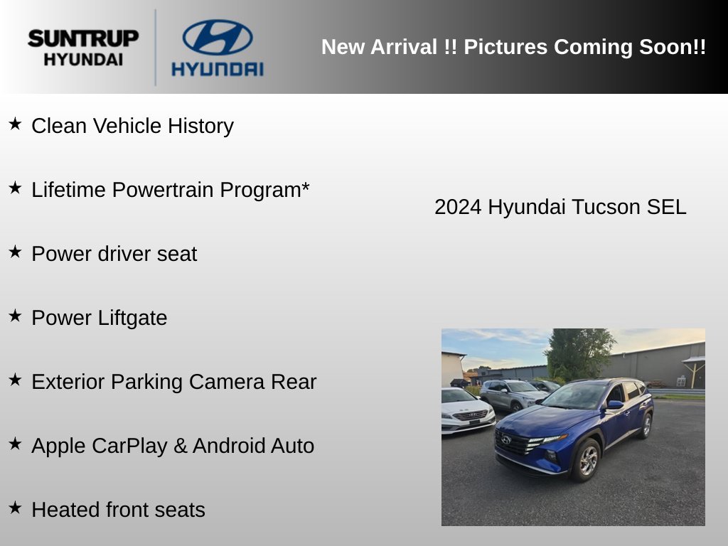 Used 2024 Blue Metallic Hyundai SEL image 5