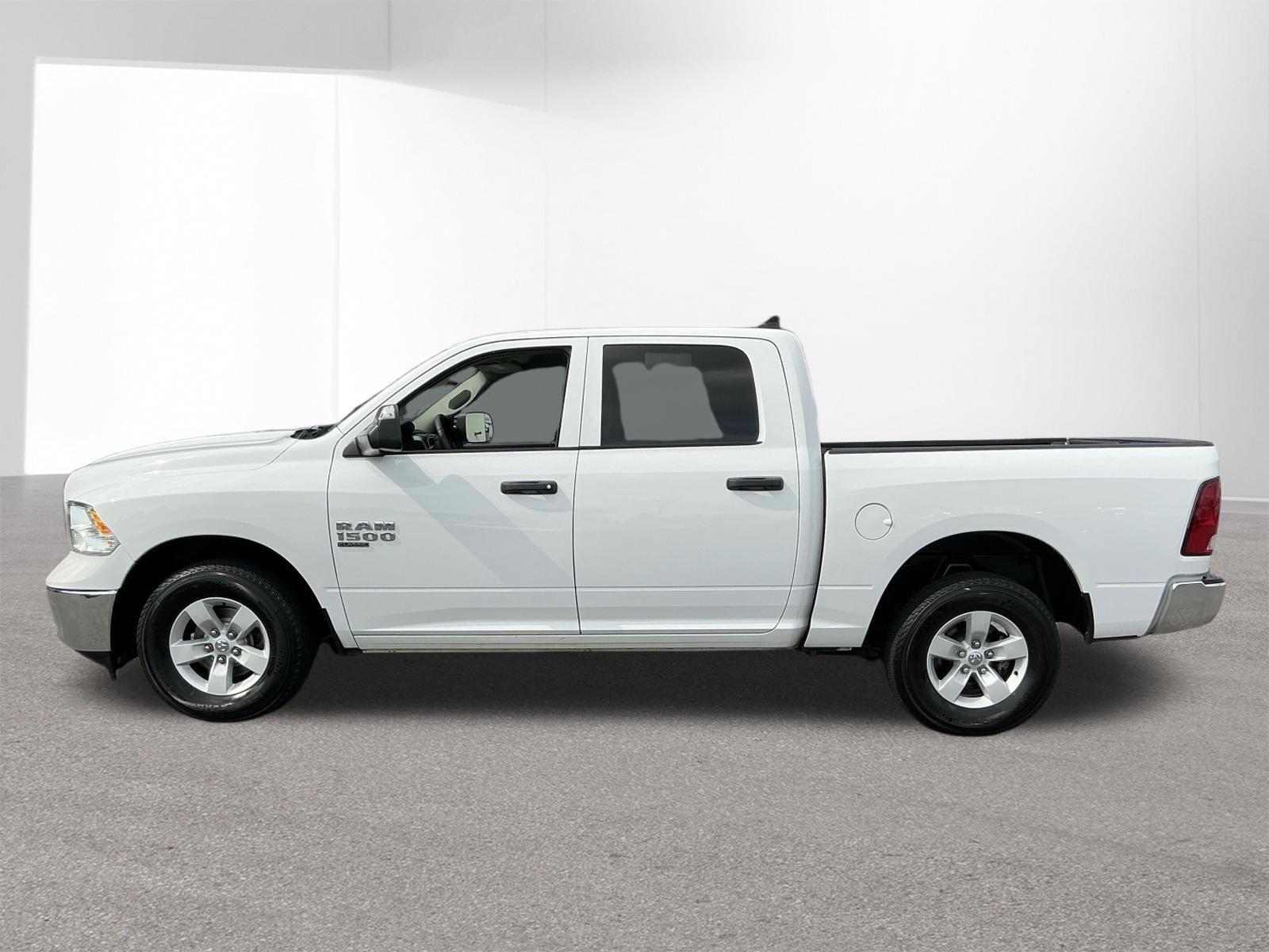 Used 2023 Bright White Clearcoat Ram SLT image 6