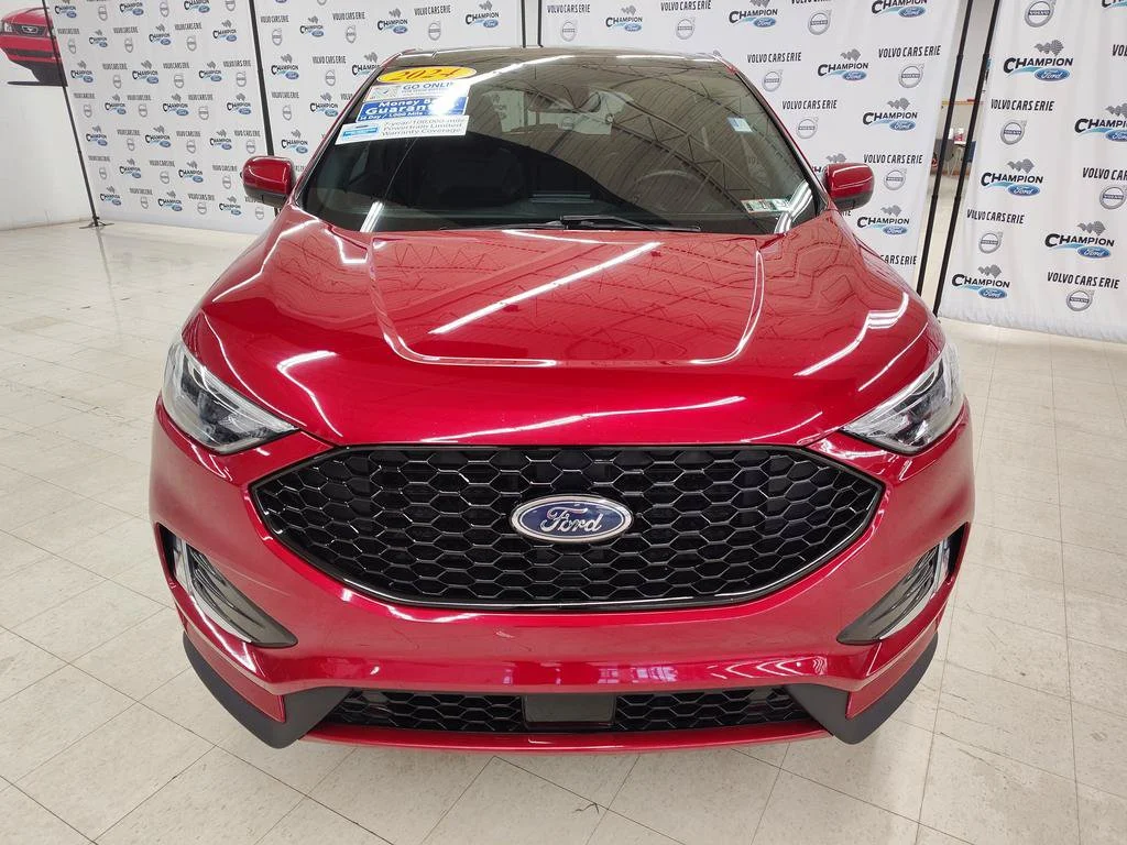 Certified Used 2024 Red Metallic Ford ST Line image 2