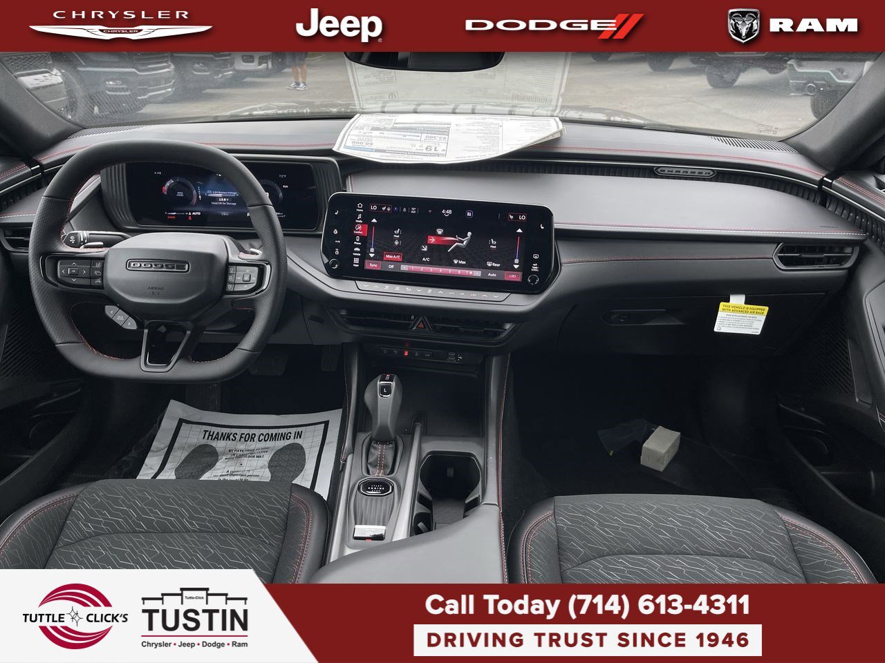 New 2026 Diamond Black Crystal Pearlcoat Dodge Scat Pack image 12