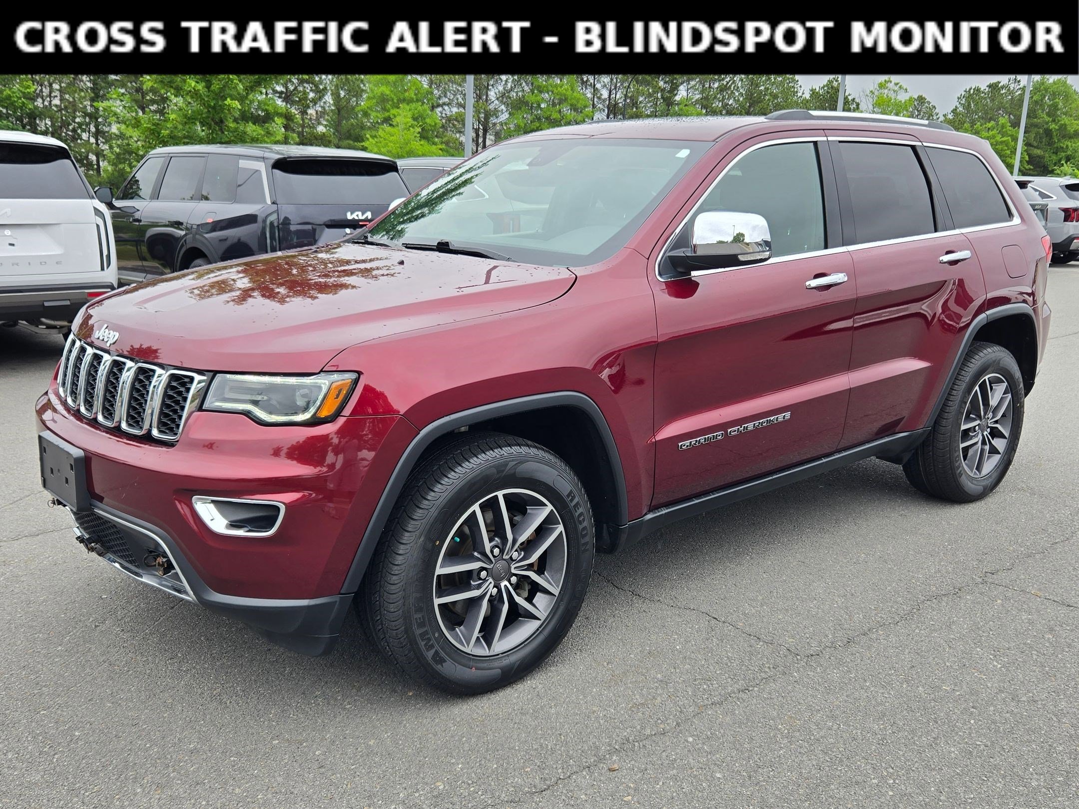 Used 2019 Velvet Red Pearlcoat Jeep Limited image 3