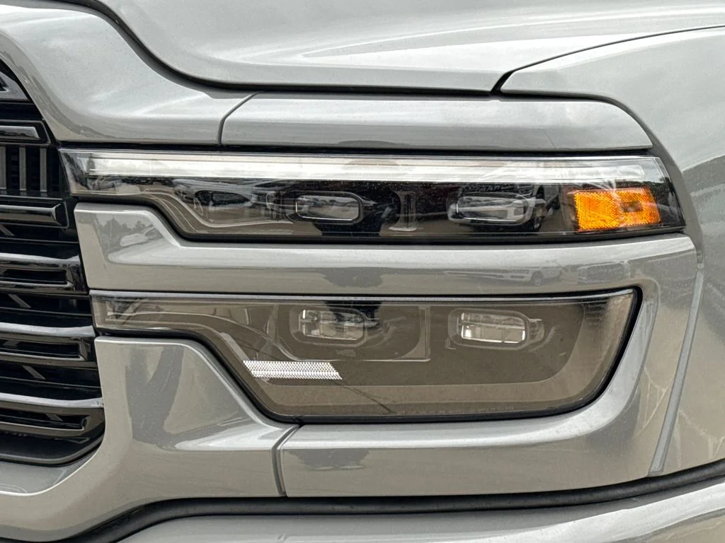 New 2026 Ceramic Gray Clear-Coat Exterior Paint RAM Laramie image 4