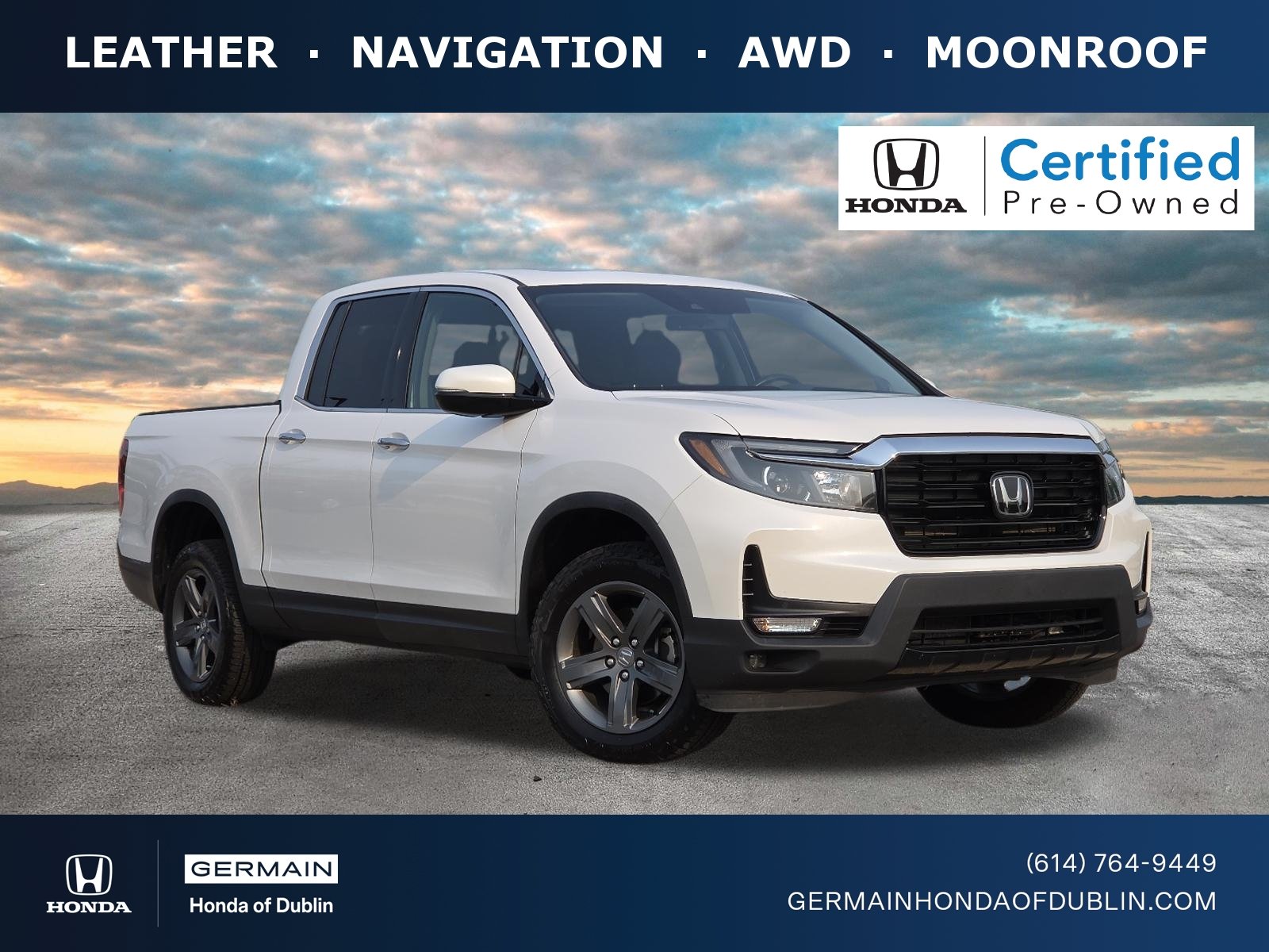 Used 2023 Platinum White Pearl Honda RTL-E image 1