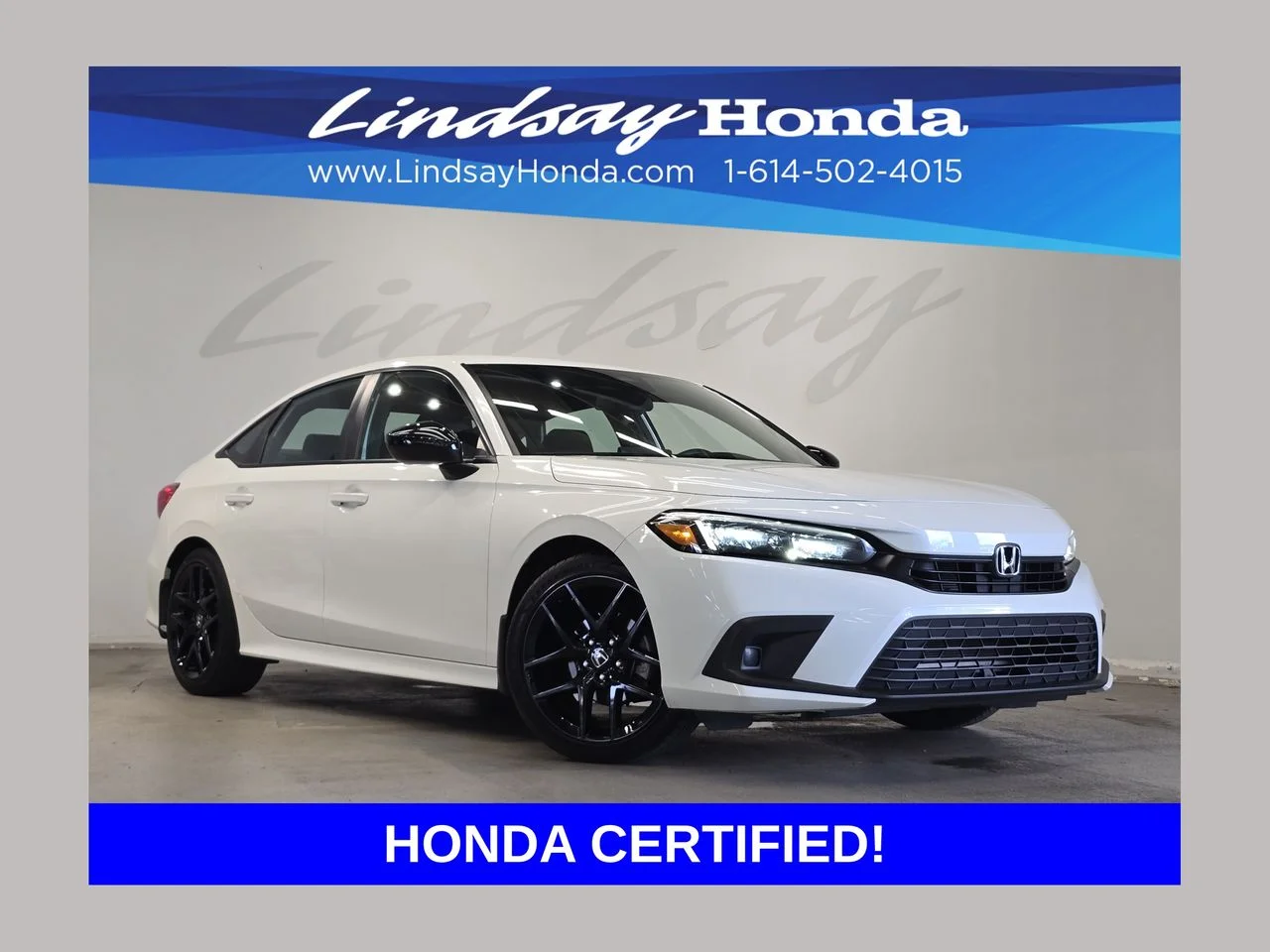 Certified Used 2023 Platinum White Pearl Honda Sport image 1
