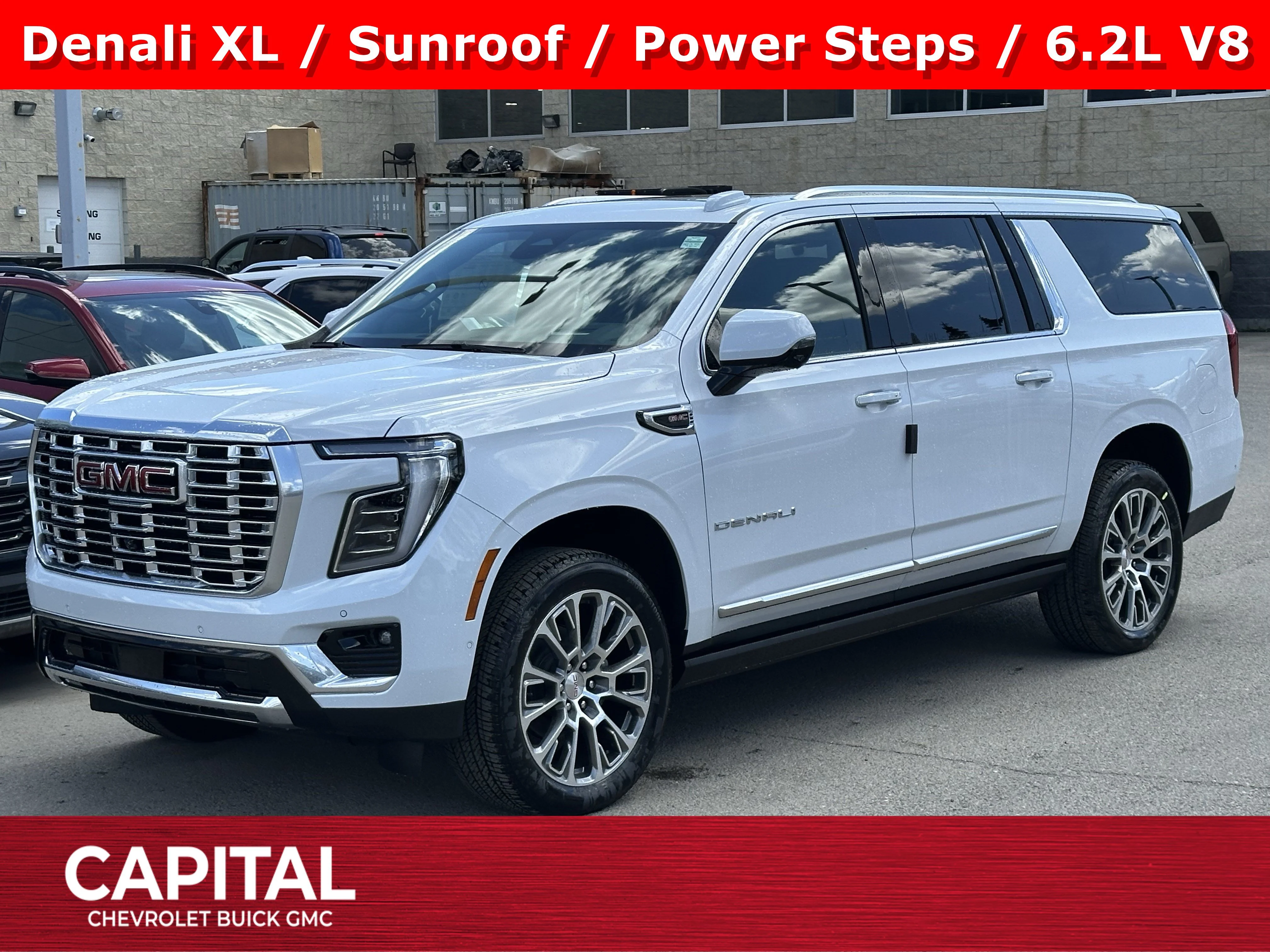 New 2026 Glacier White Tricoat GMC Denali image 1