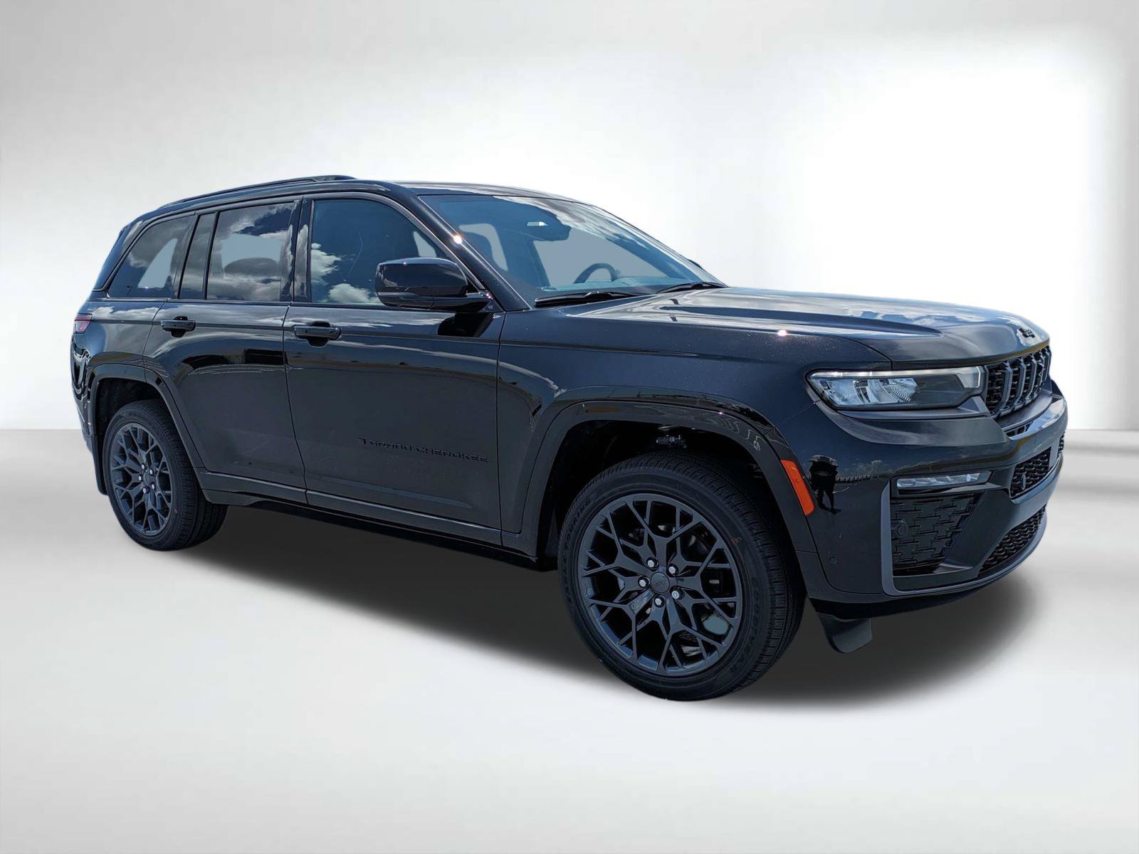 New 2026 Diamond Black Crystal Pearl-Coat Exterior Paint Jeep Summit image 2