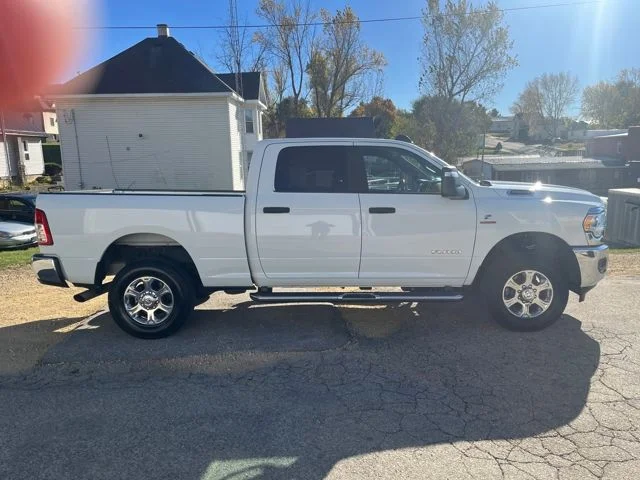 Used 2024 Bright White Clearcoat Ram Big Horn image 9