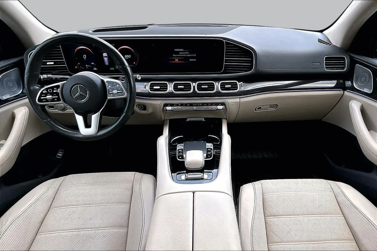 Used 2020 Lunar Blue Metallic Mercedes-Benz GLS 450 image 30