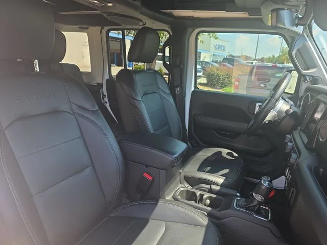 Used 2023 White Jeep Sahara 4xe image 11