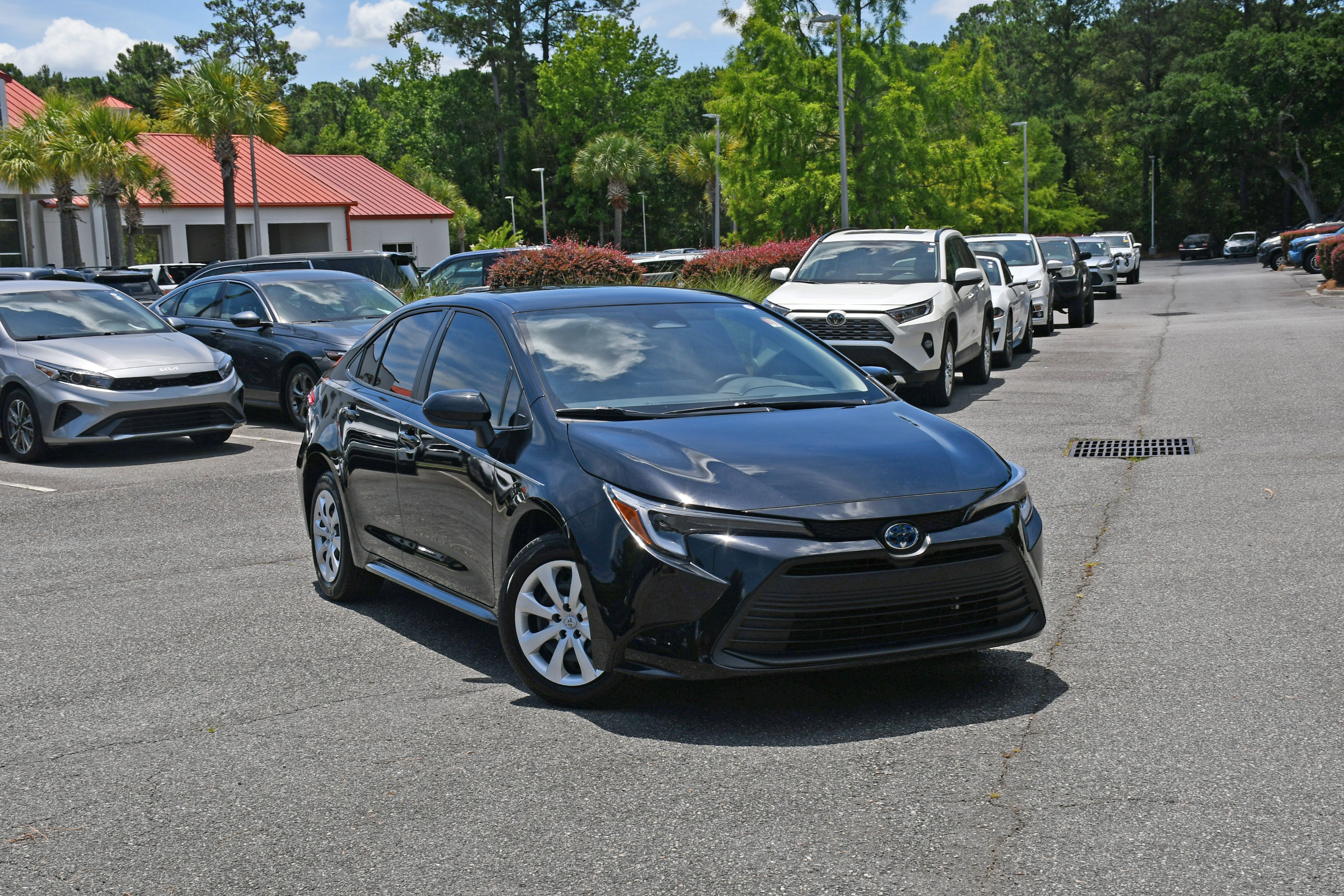 Used 2025 Black Toyota LE image 5