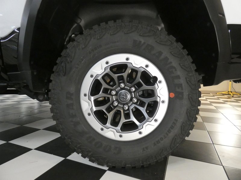New 2026 Bright White Clear-Coat Exterior Paint RAM RHO 4x4 Crew Cab 5