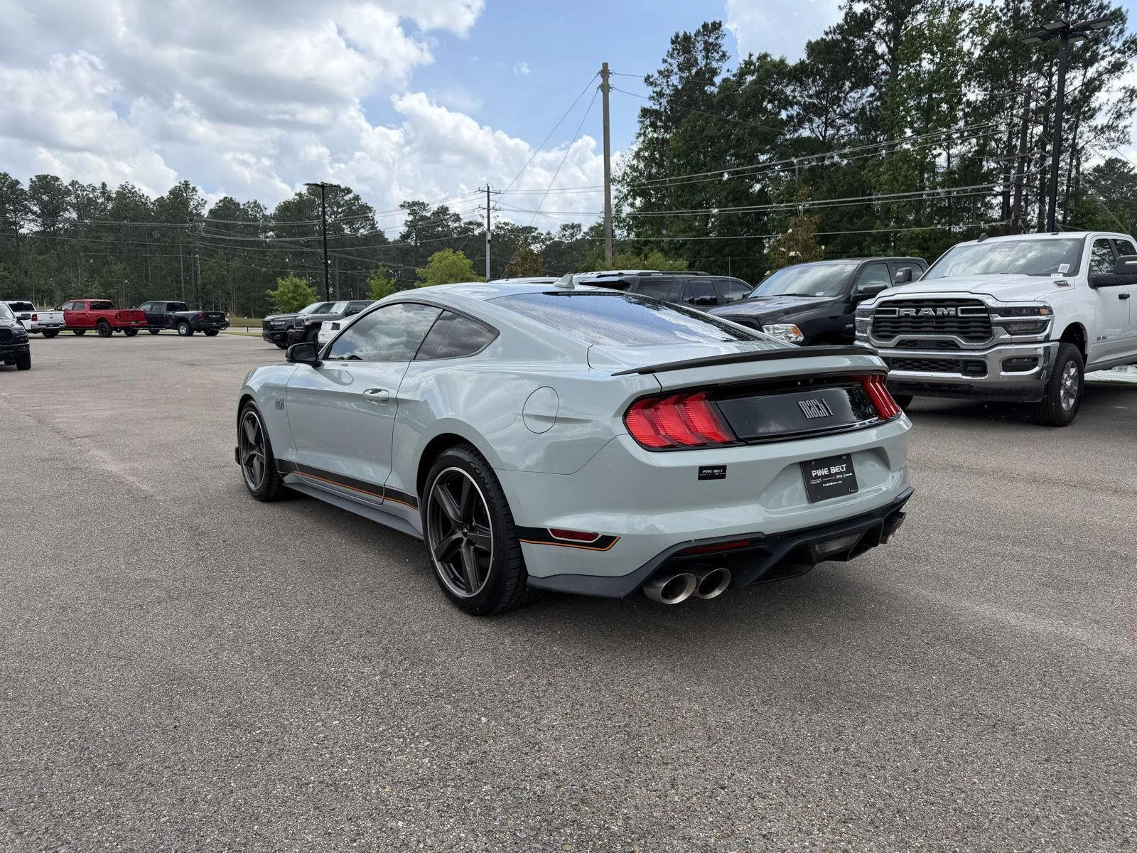Used 2023 Fighter Jet Gray Ford Mach 1 image 4