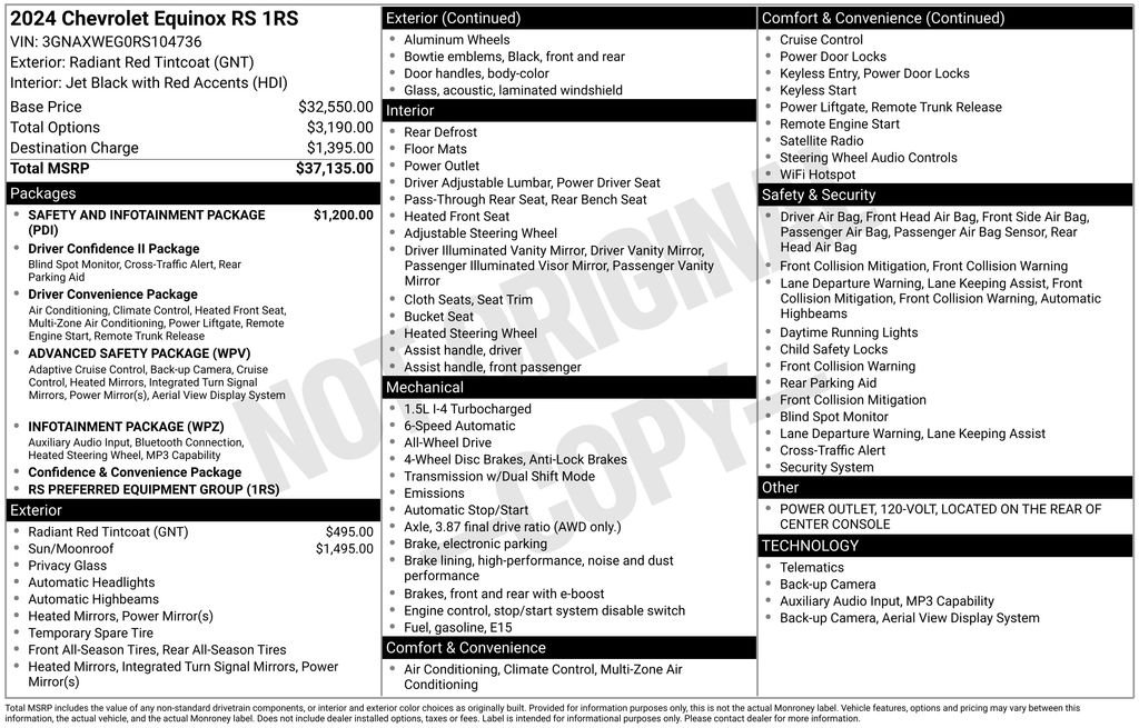 2024 Chevrolet Equinox RS - Photo 28