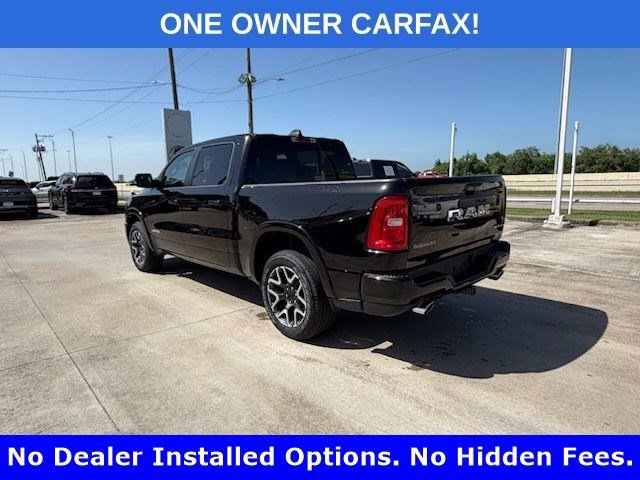 Used 2025 Diamond Black Crystal Pearlcoat Ram Laramie image 3