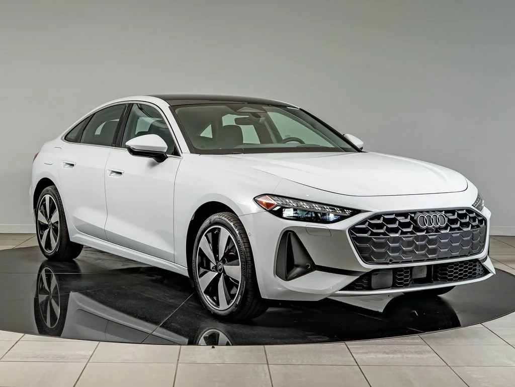 Used 2025 Glacier White Audi 2.0T Premium Plus image 3