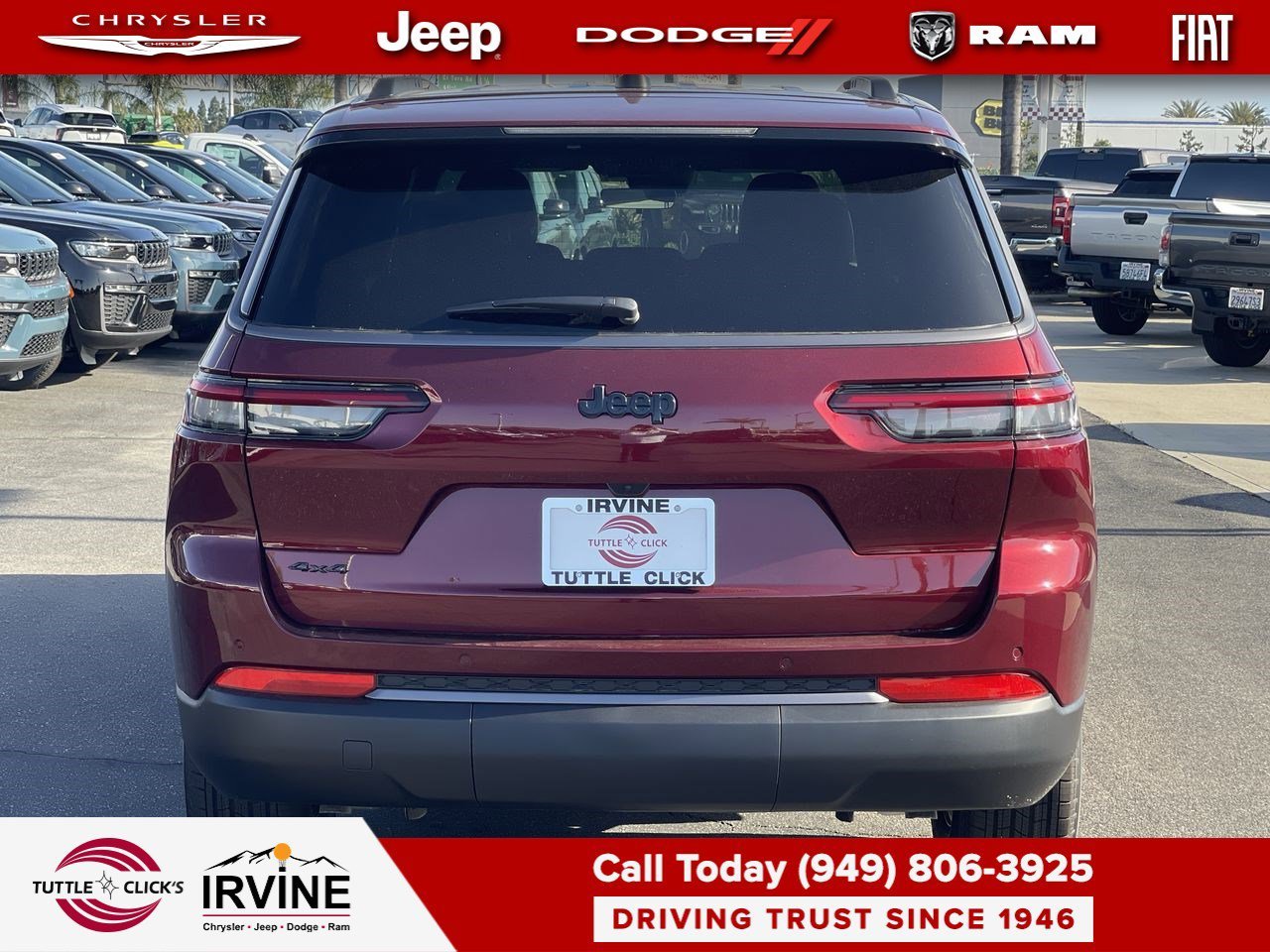New 2026 Velvet Red Pearlcoat Jeep Laredo Altitude image 5
