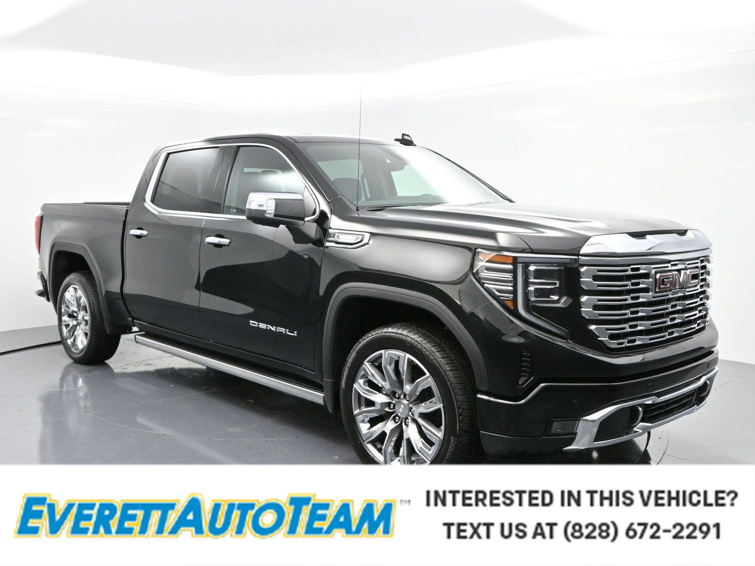 Onyx Black 2025 GMC Sierra 1500 Pickup Truck Four-Wheel Drive Automatic