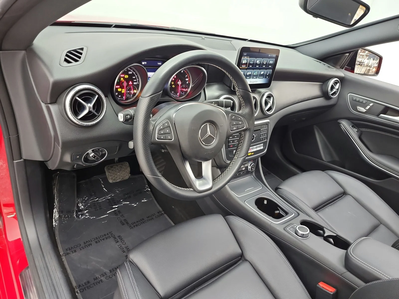 Used 2018 Jupiter Red Mercedes-Benz CLA 250 Coupe image 9