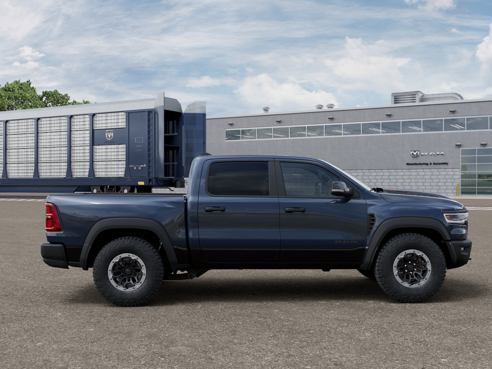 New 2026 Forged Blue Metallic Exterior Paint RAM RHO image 12