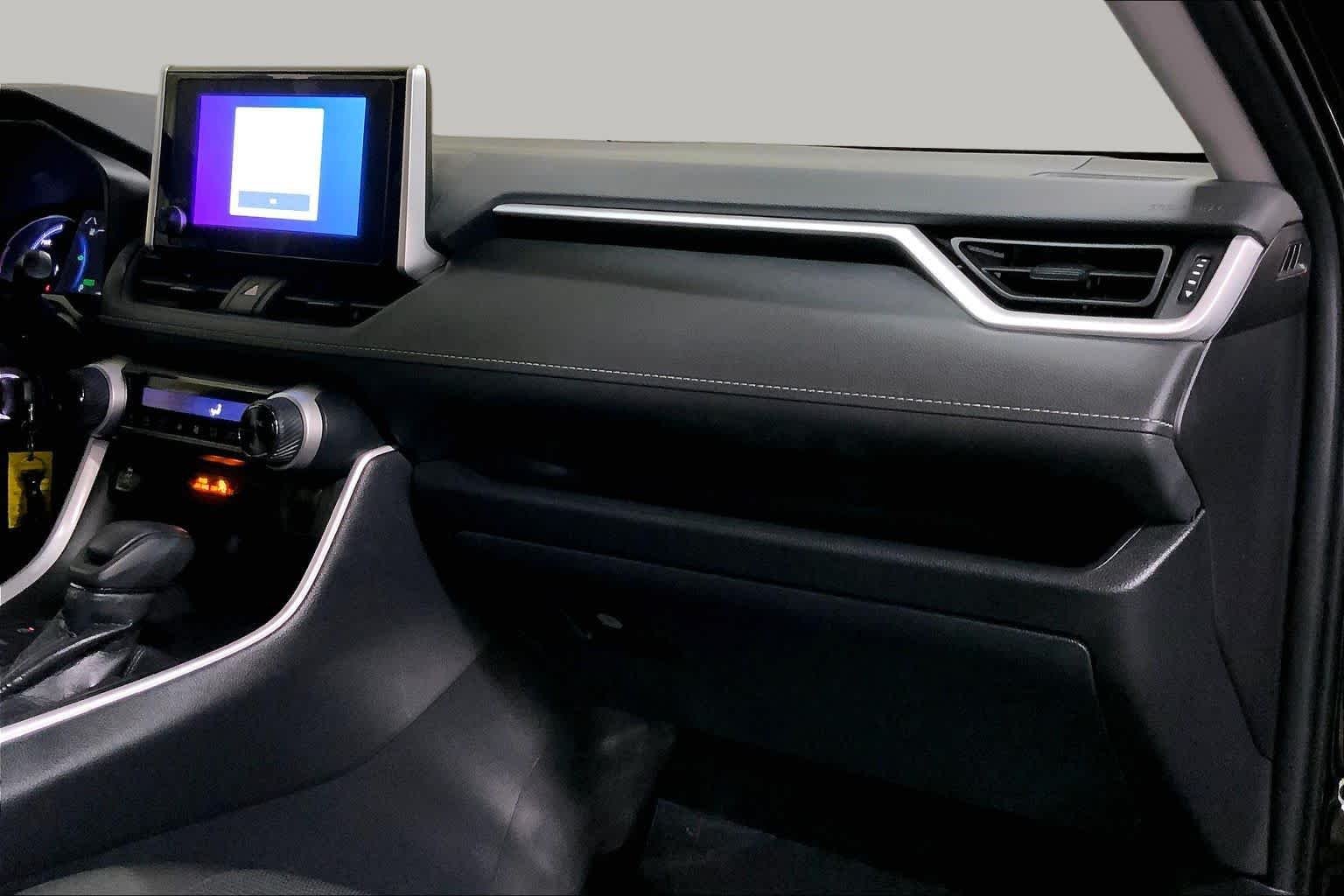 Used 2025 Midnight Black Metallic Toyota Hybrid LE image 19