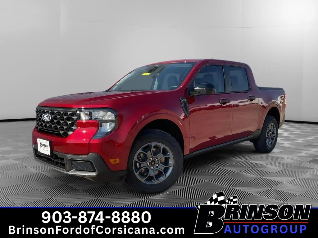 New 2026 Ruby Red Metallic Tinted Clearcoat Ford XLT image 1