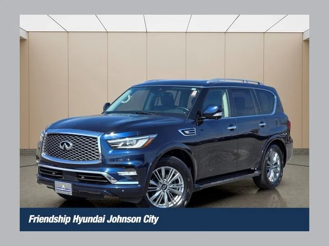 Used 2021 Blue INFINITI LUXE image 1