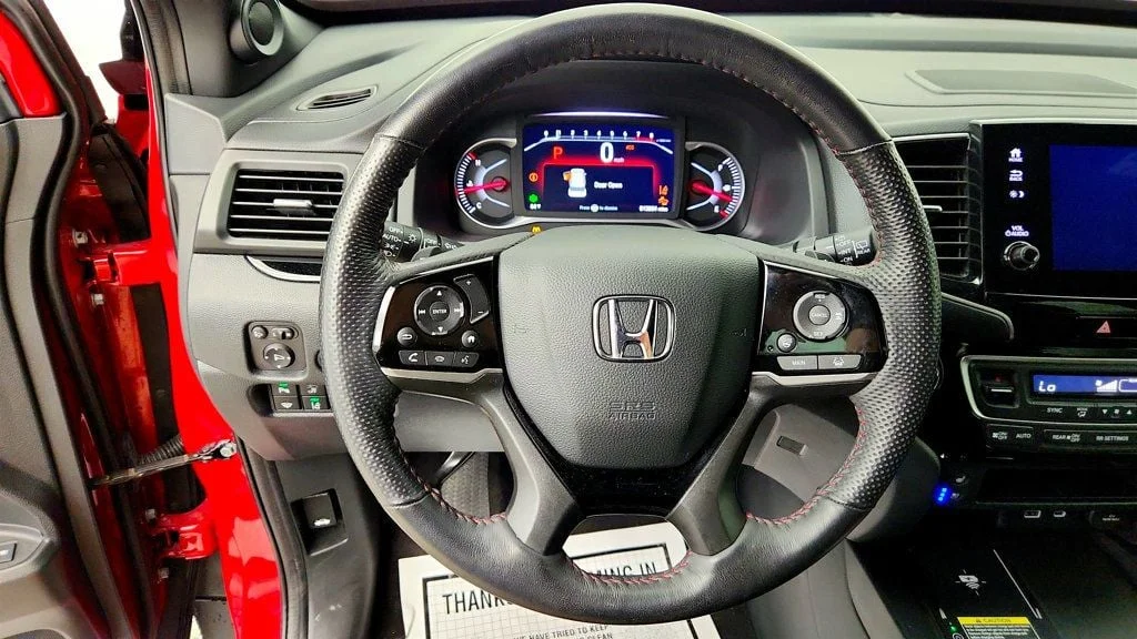 Used 2024 Radiant Red Metallic II Honda Black Edition AWD image 13