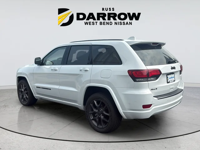 Used 2021 White Jeep Limited image 3