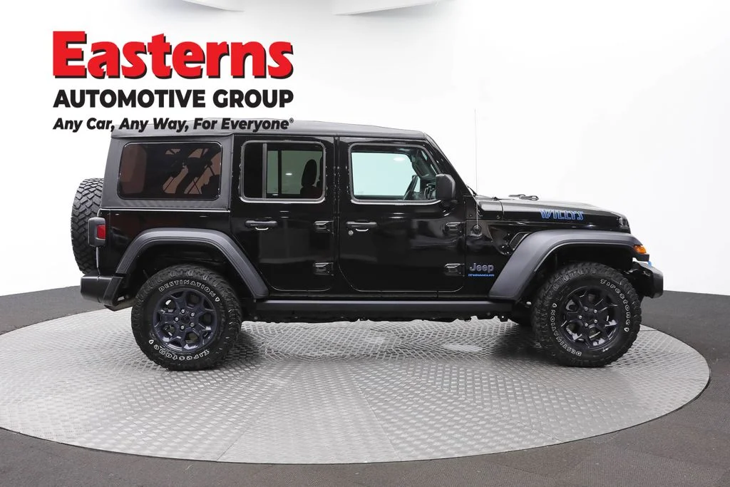 Used 2023 Black Jeep Willys 4xe image 4