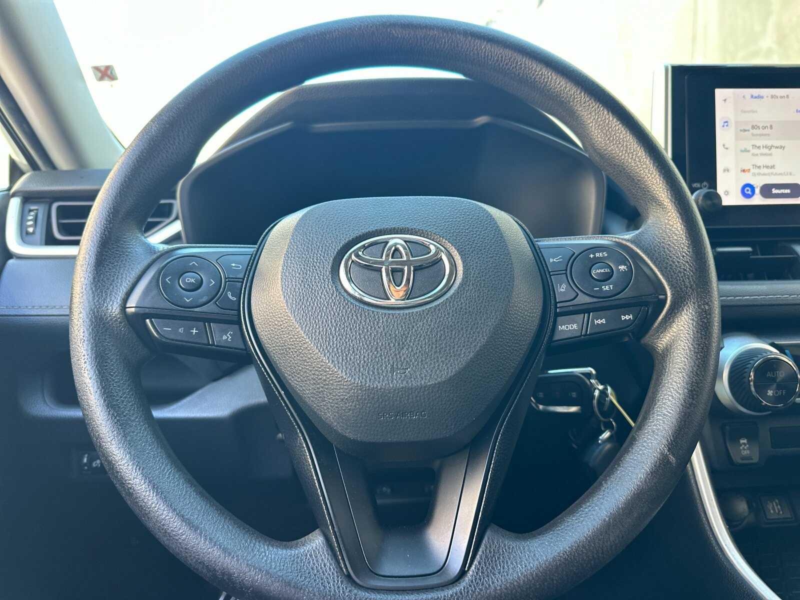 Used 2023 Silver Sky Metallic Toyota LE 4D Sport Utility image 26