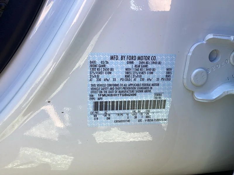 New 2026 White Ford Platinum image 26