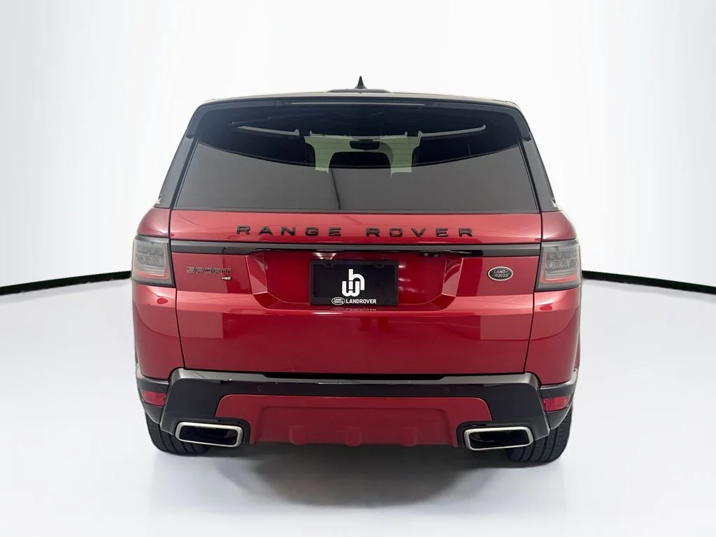 Used 2021 Red Land Rover HSE Silver Edition image 6