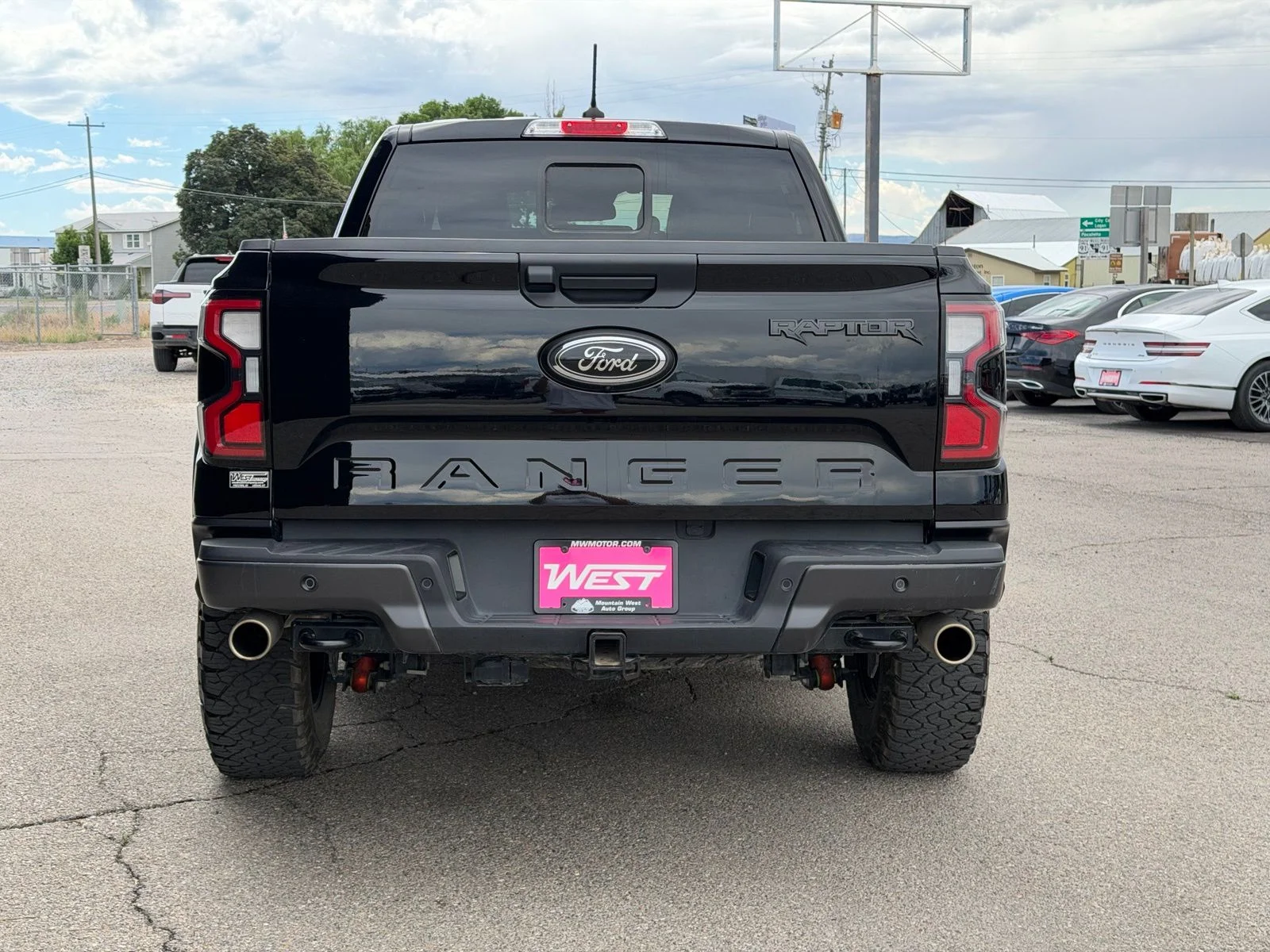 Used 2025 Black Ford Raptor image 8