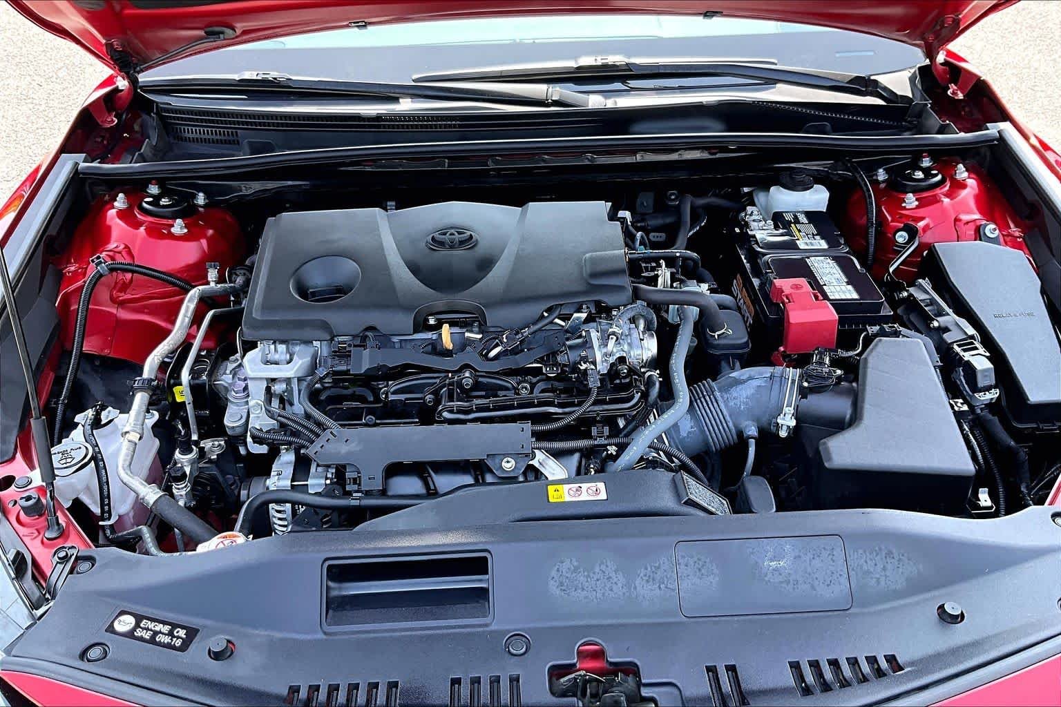 Used 2023 Supersonic Red Toyota LE image 31