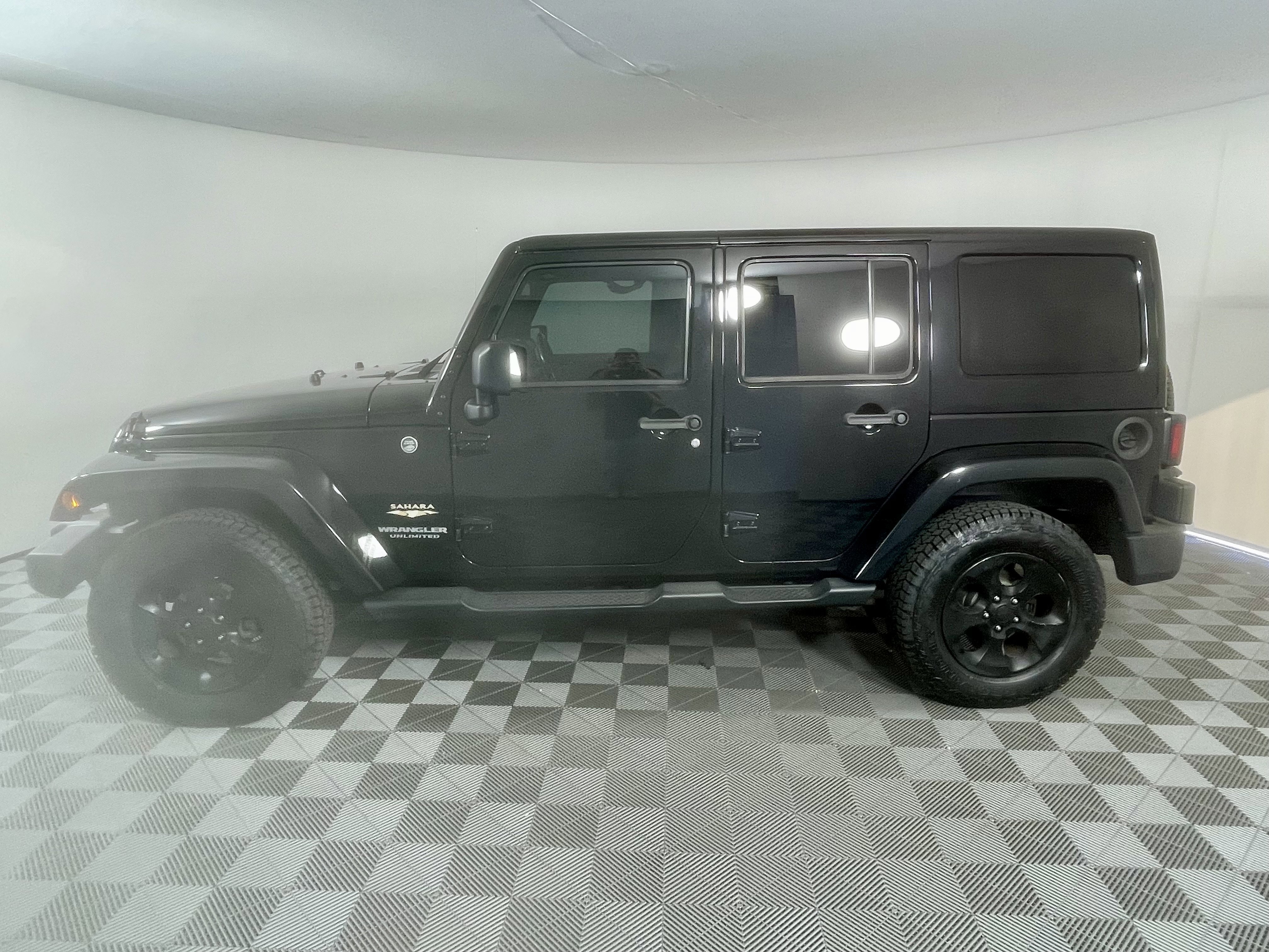 Used 2014 Jeep Wrangler Unlimited Sahara with VIN 1C4BJWEG7EL233667 for sale in Queen Creek, AZ