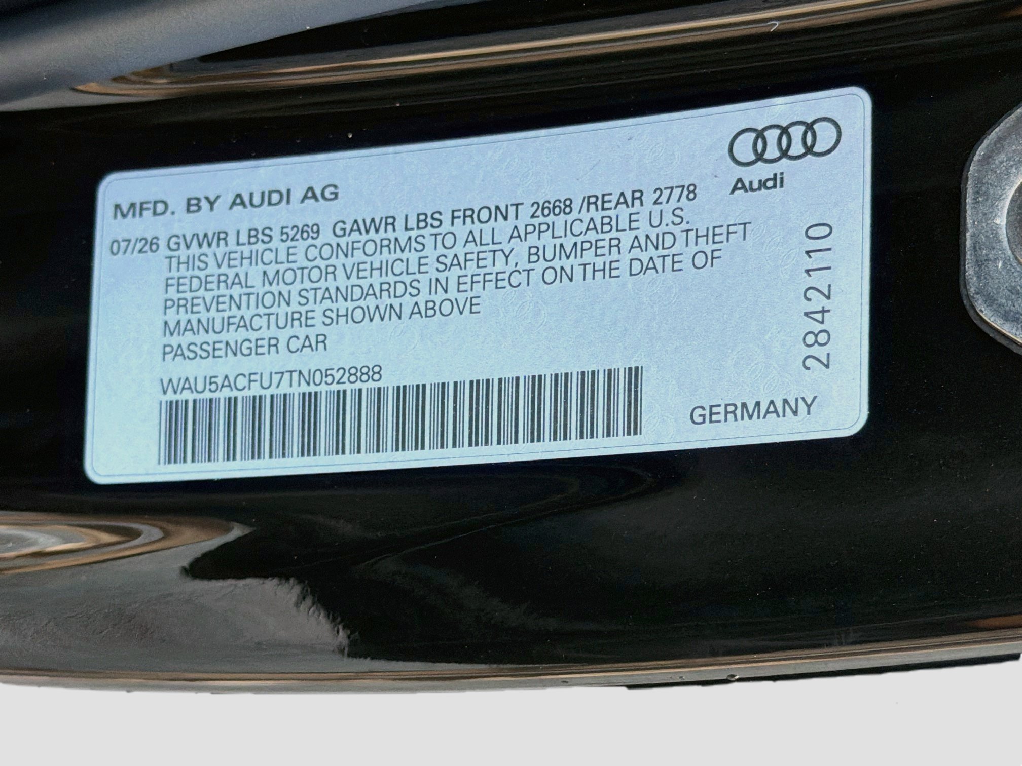 New 2026 Mythos Black Metallic Audi Premium Plus image 42