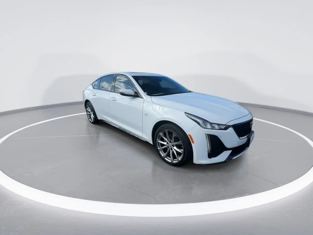 Used 2024 White Cadillac Sport image 2