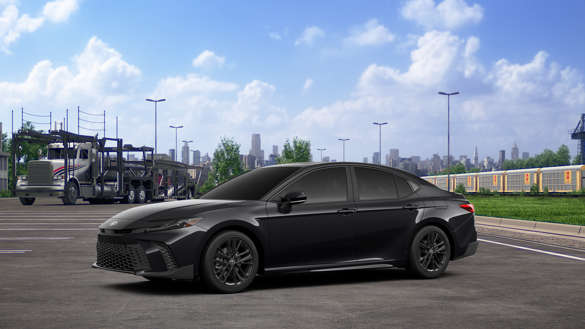 New 2026 Midnight Black Metallic Toyota SE image 2