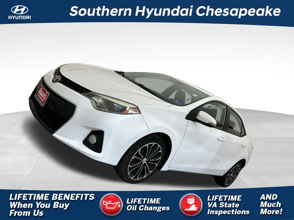 Used 2015 White Toyota S Plus image 1
